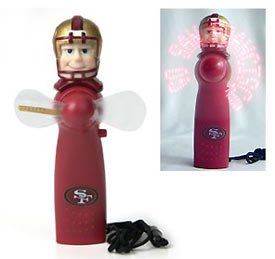 San Francisco 49ers Light Up Personal Handheld Fan Sports