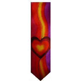 Mens J. Jerry Garcia Neck Tie Red Room Collection Forty