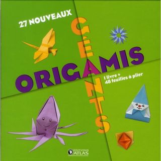 27 nouveaux origamis géants ; coffret   Achat / Vente livre