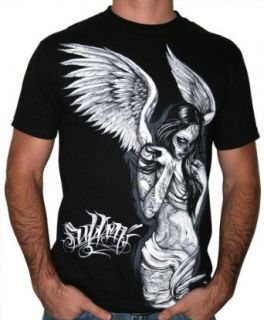 SULLEN Fallen Angel Mens Tattoo Inspired T Shirt Size XXL