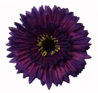 Girls New Large Purple Layered Natural Daisy Flower Hair