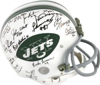 1969 New York Jets Team Autographed Pro Line Helmet