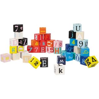   40 Cubes Lettres + Chiffres   Achat / Vente CUBE EVEIL Kubix   40