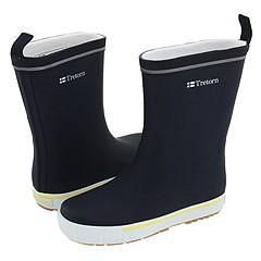 Tretorn Kids Jolly (Toddler/Youth) Navy/Yellow Boots