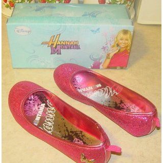  Hannah Montana Pink Skimmer Girls Shoes Size 2 