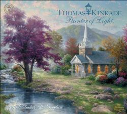 Kinkade Painter of Light With Scripture 2010 Calendar