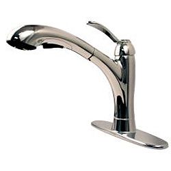 Price Pfister Clairmont Single Handle Pull out Chrome Kitchen Faucet