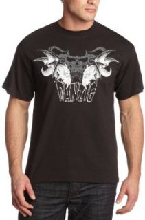 Bravado Mens Danzig Tribal Skull Wing T Shirt Clothing