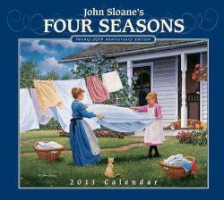 John Sloan Four Seasons 2011 Calendar
