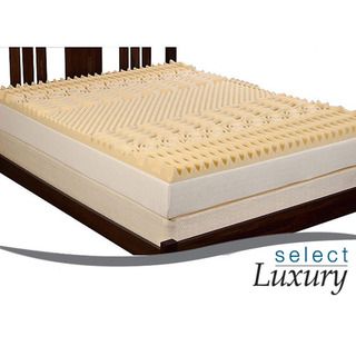 Select Luxury 3 inch Twin/ Full size Memory Foam 7 zone Mattress