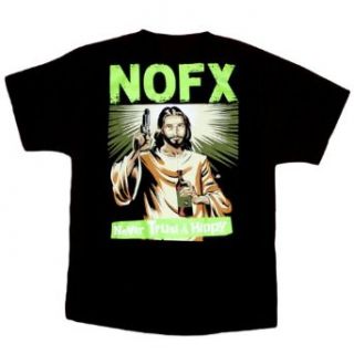 NOFX   Never Trust A Hippie T Shirt Clothing