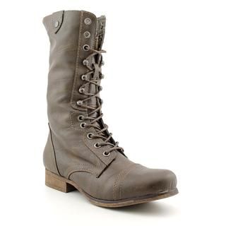 Madden Girl Womens Geirard Faux Leather Boots