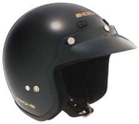 KBC TK 110 BLACK 3XL MOTORCYCLE Open Face Helmet Clothing