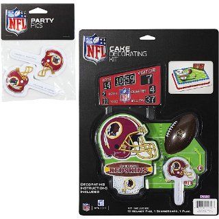NFL Washington Redskins Lay on Cake/Cupcake Decorations