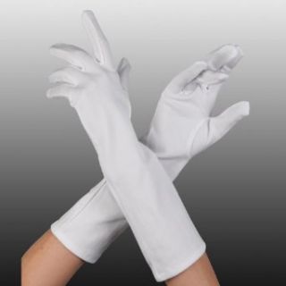 Alan Sloane Long White Gloves (11) Clothing