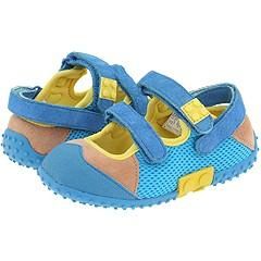 Lego Kids Pepe (Infant/Toddler) Blue/Yellow Sandals