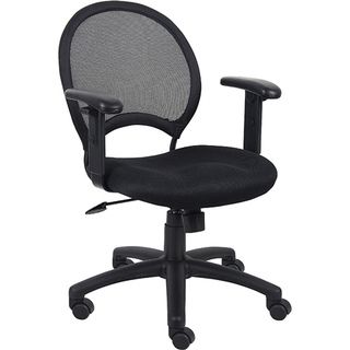 Boss Mesh Back Task Chair with Adjustable Arms