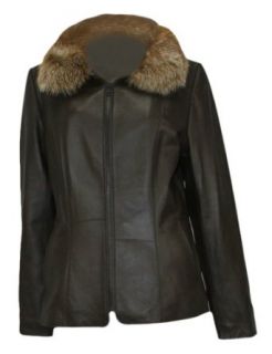 Bergama Butter Soft Lamb Leather Jacket with detachable