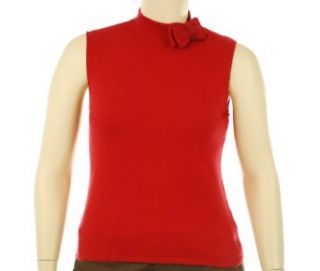 Jones New York Mock Turtleneck Red XL Clothing