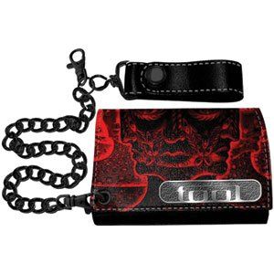 Tool   Wallets   Leather Biker Tri fold Shoes