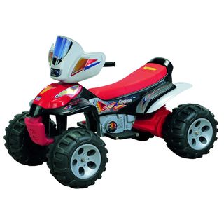 Trail Master Red 6 Volt Battery Operated ATV Ride on