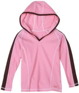 BabyBanz UV Hoodie, Pink/Brown, 5T 6T Clothing