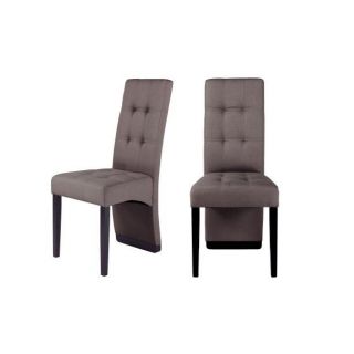 Lot de 2 chaises LANDON     Dimensions  L.44 x P.49 x H.103 cm