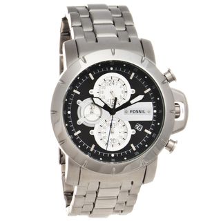 Fossil Mens Stainless Steel Jake Chronograph Watch