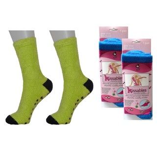 Lavender and Aloe Infused Chenille Socks (Pack of 2)
