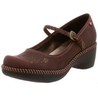 Clog Braided Mary Jane,Bordeaux,36 EU (US Womens 5 5.5 M) Shoes