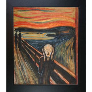 Munch The Scream Canvas Art Oil Painting