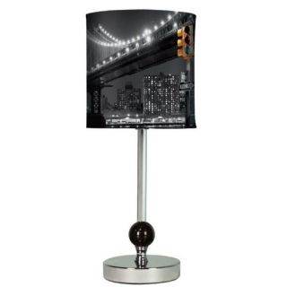 Lampe NEW YORK, hauteur 33.5cm   Achat / Vente LAMPE A POSER Lampe