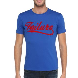 Modèle Failure   Coloris  bleu et rouge. T Shirt 55DSL Homme. Col
