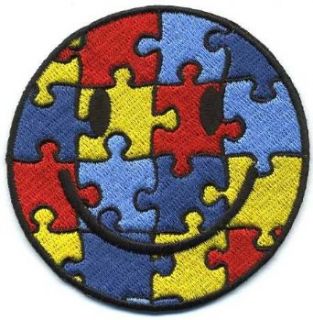 [25 Pack] Embroidered Iron On Patch   Support Autism