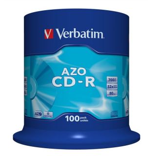 Verbatim CDR 80 min 52x (100)   Achat / Vente CD   DVD   BLU RAY