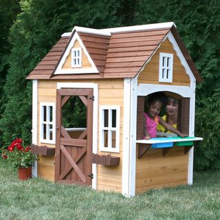 Swing N Slide Craftsman Cottage Play House