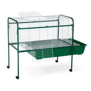 Prevue Pet Products Small Animal Cage with Stand 520 Green & White