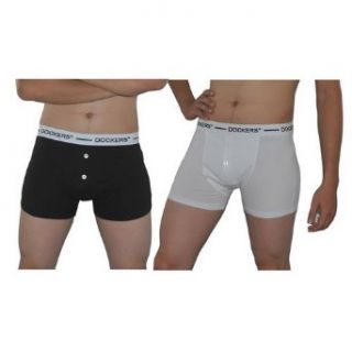 2 PAIRS of Mens Dockers Athletic Stretch Cotton Boxer