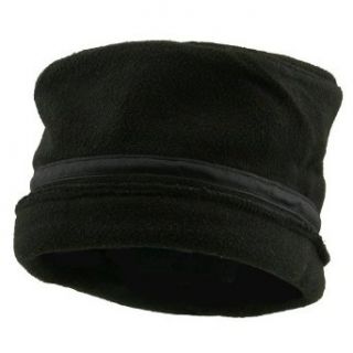 Banded Fleece Winter Cap Black W15S41C Clothing