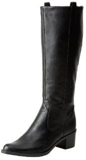  Calvin Klein Womens Haydee Waxy Tumbled Leather Boot Shoes