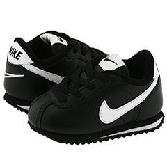Little Cortez 07 (TD) Toddler Shoes (Black/White Black) 3c Shoes