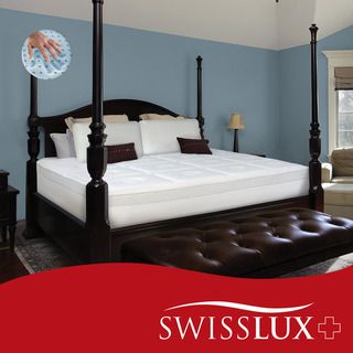 SwissLux 12 inch European Pillow Top King size Memory Foam Mattress
