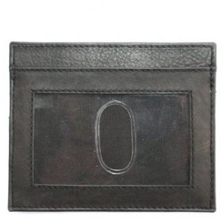 Slim Italian Leather Mens Wallet ID Credit Card Holder
