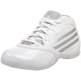 Feather Basketball Sneaker,White/Metallic,10.5 M US Little Kid Shoes