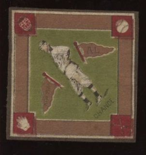 1914 B 18 Baseball Blanket Chance Green Variation   MLB