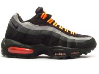 Nike Air Max 95  Black, Grey & Neon Orange Shoes