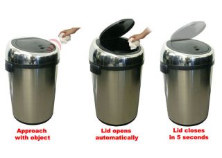 iTouchless 18 gallon Automatic Sensor Trash Can