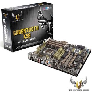 Asus SABERTOOTH X58   Carte mère socket LGA 1366   Chipset Intel X58