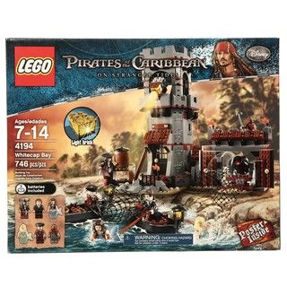 LEGO 4194 Pirates of the Caribbean Whitecap Bay Toy Set