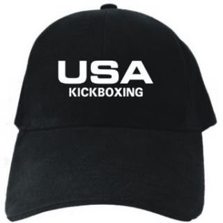USA Kickboxing / ATHLETIC AMERICA Black Baseball Cap